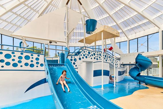 Les toboggans de l'arbre à eau