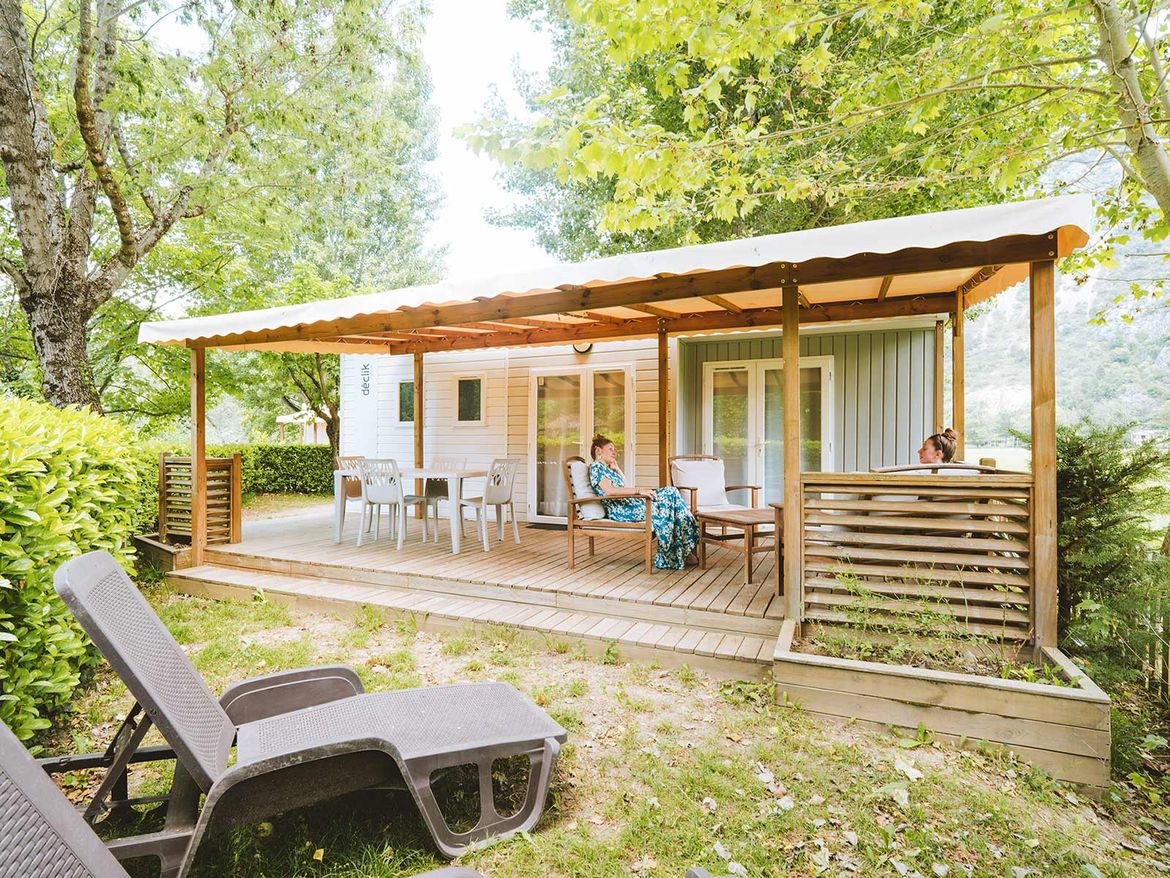 Mobil home - camping Le Pré Lombard