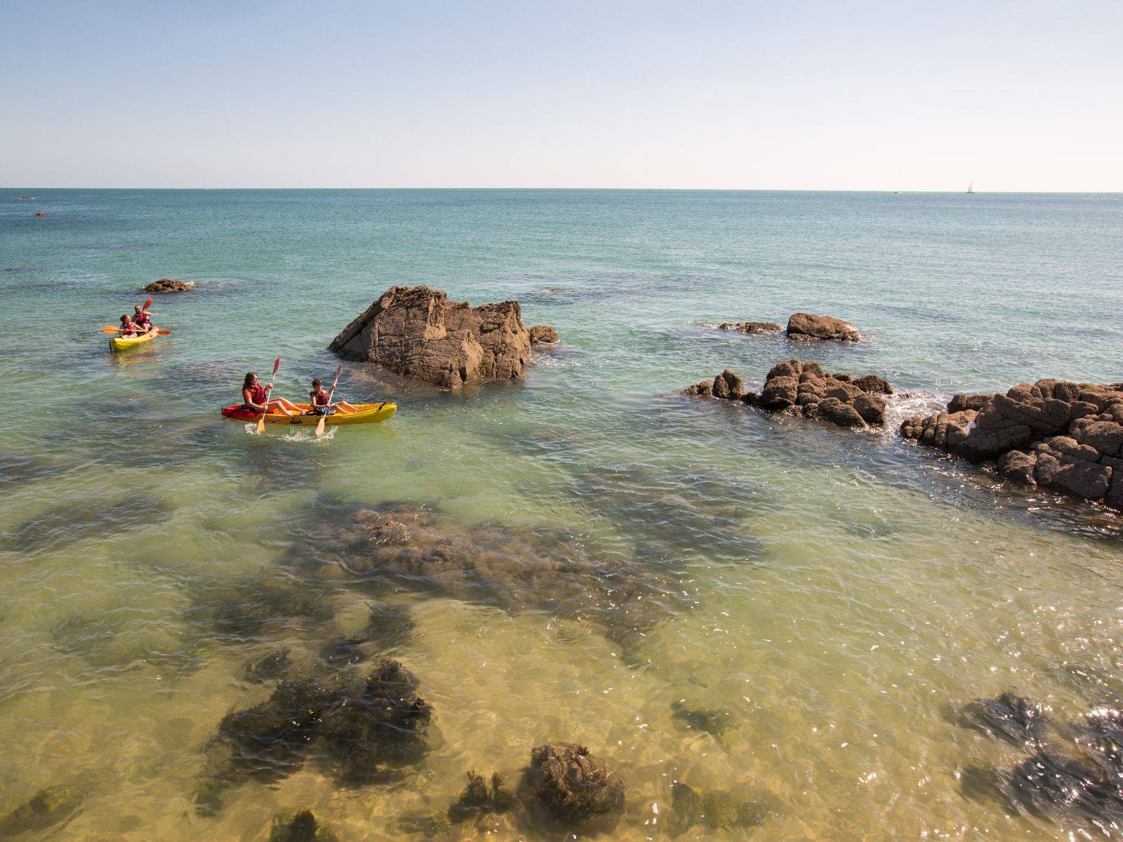 Ile-d'Yeu Canoé Kayak Camping Le Pin Parasol Vendée