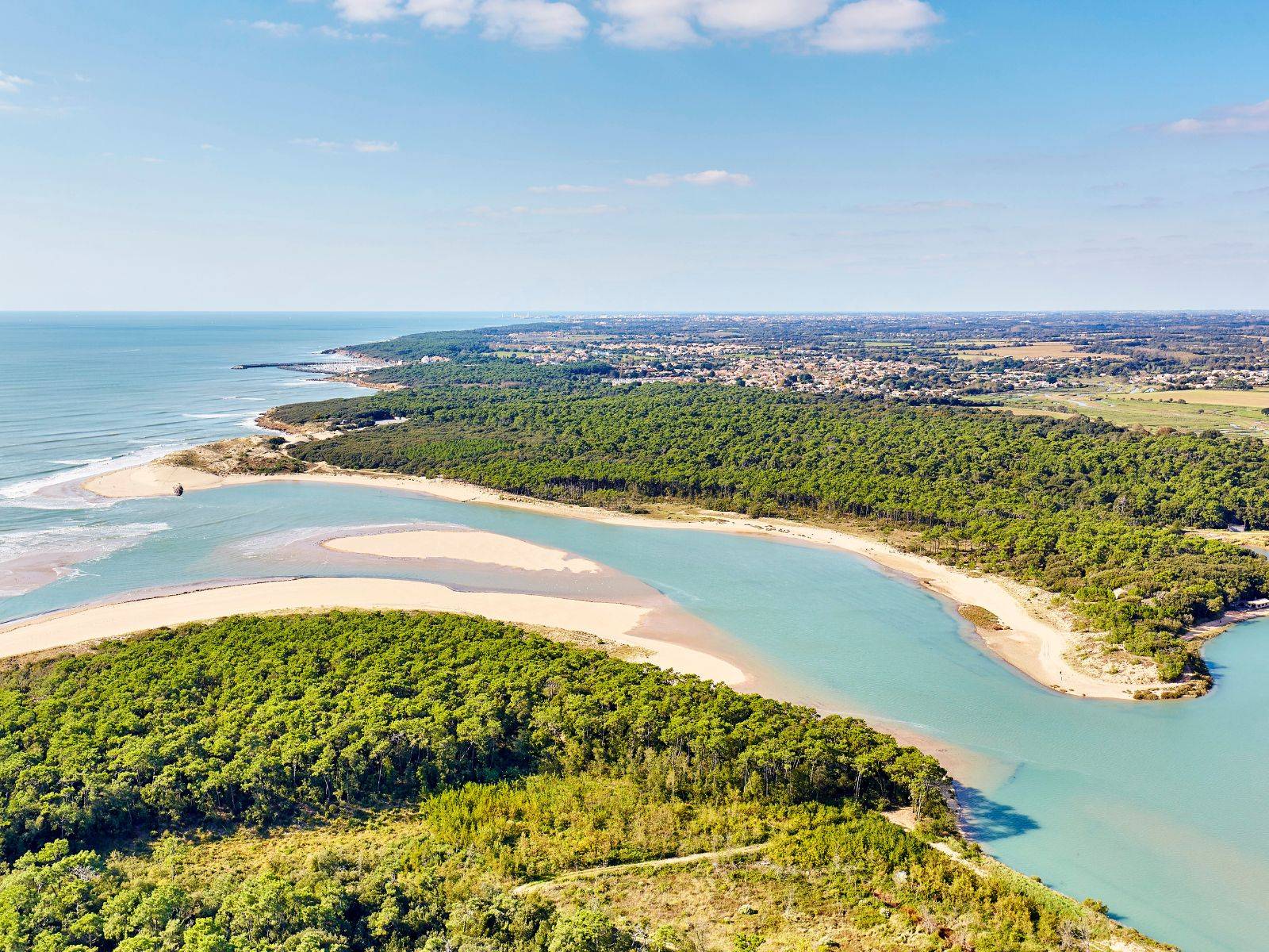 Talmont-Saint-Hilaire Estuaire du Veillon Camping Le Pin Parasol Vendée