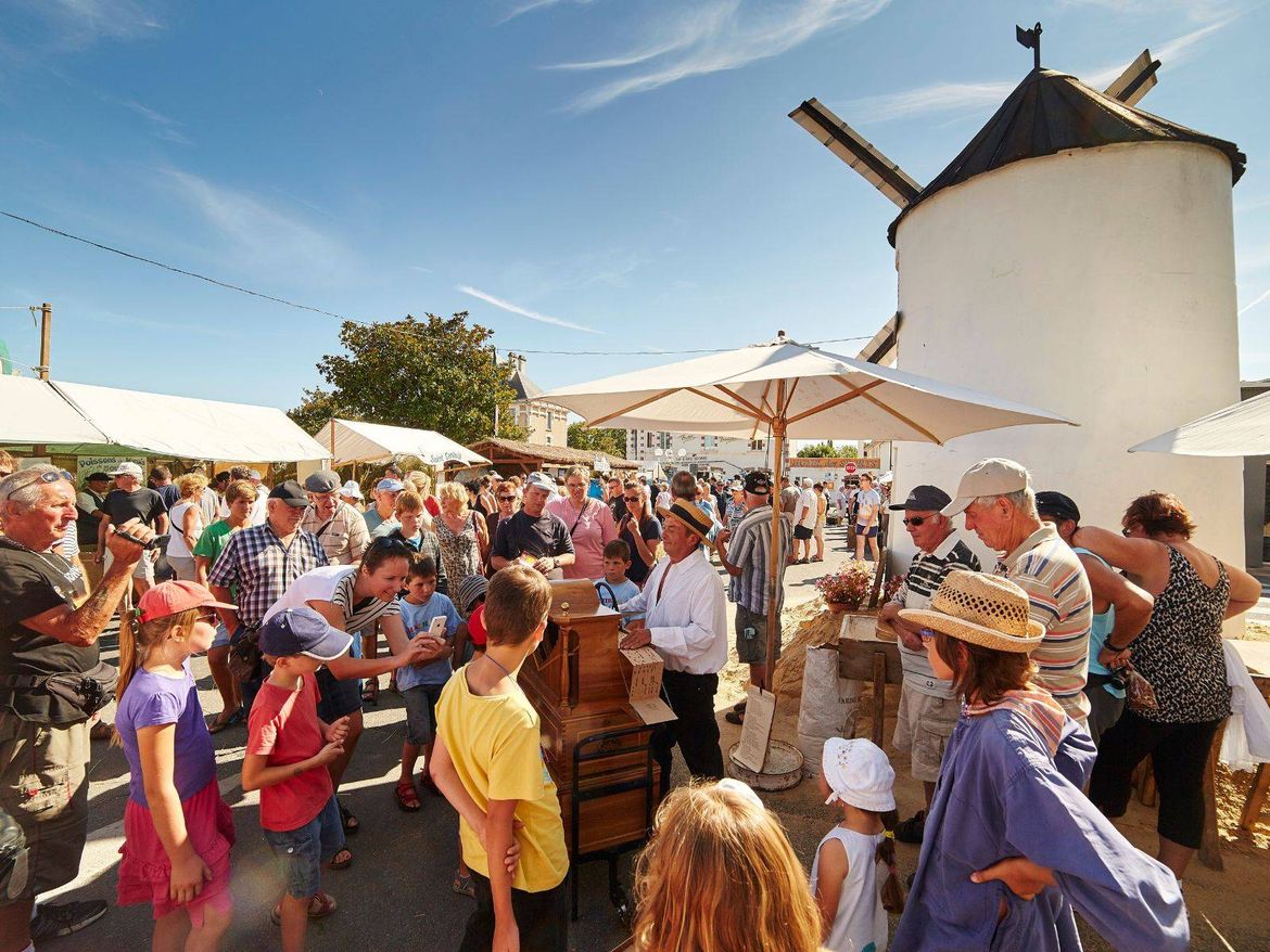 Marché Autrefois Challans Camping Le Pin Parasol Vendée