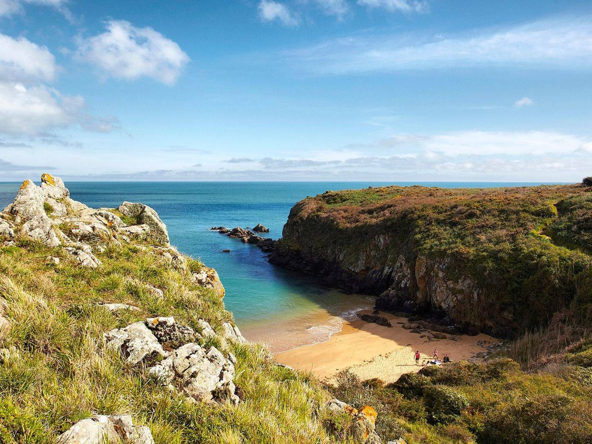 Ile-d'Yeu Ile Vue Aérienne Camping Le Pin Parasol Vendée