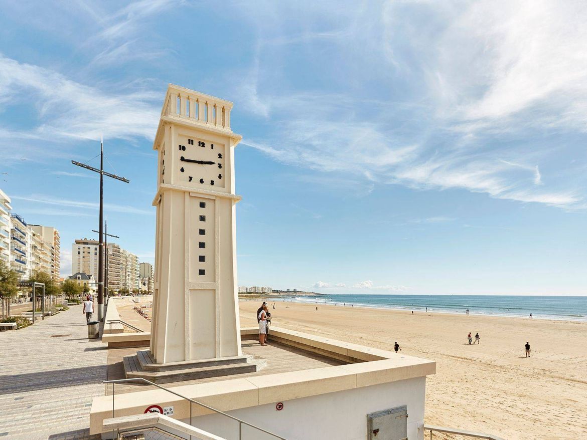 Les Sables d'Olonne Pendule du Remblai Camping Le Pin Parasol Vendée