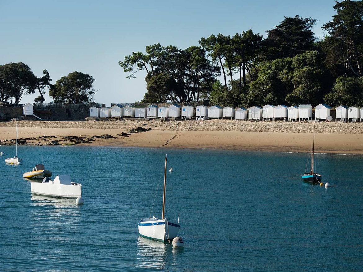 Plage Noirmoutier camping le Pin Parasol