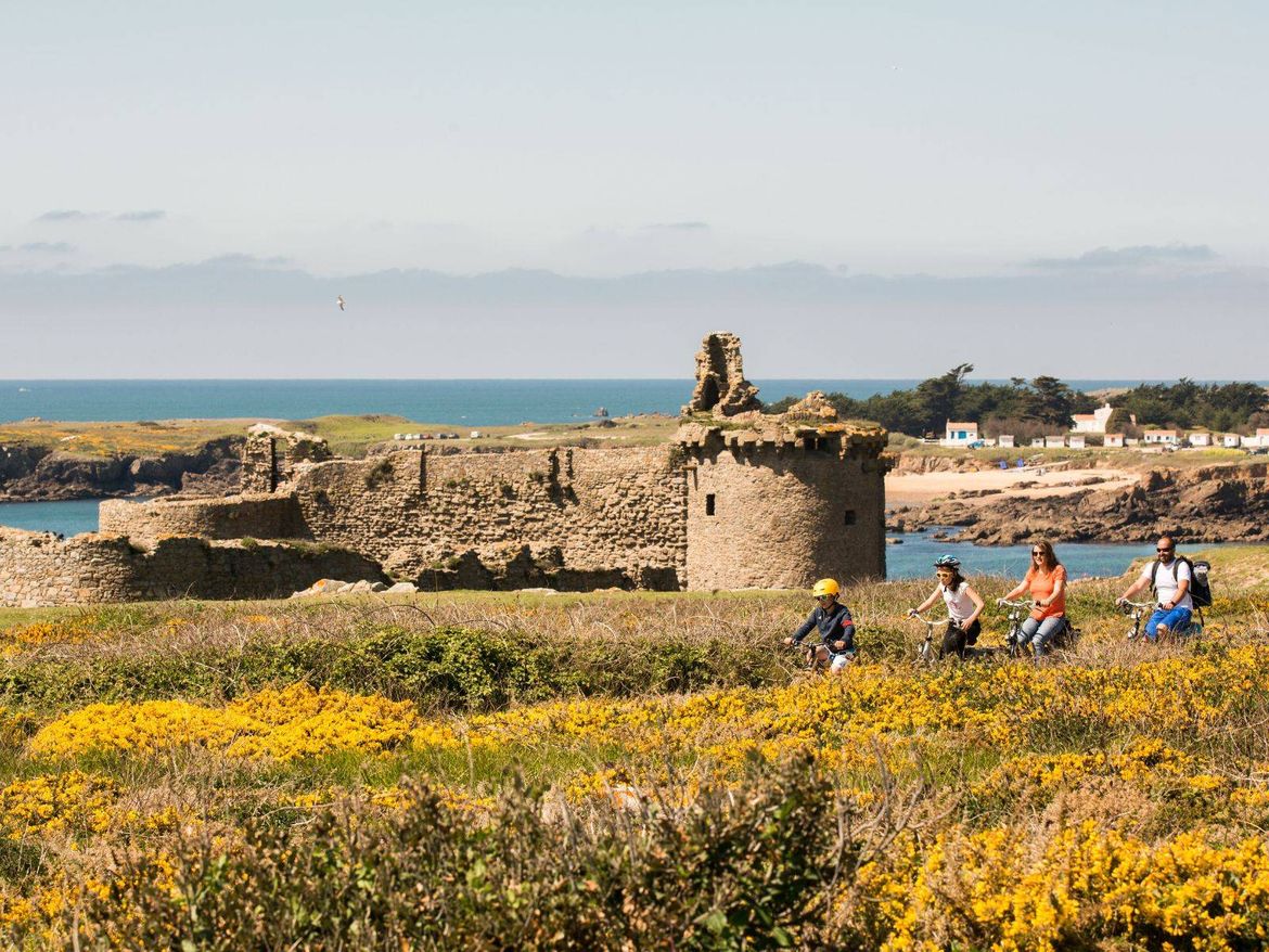 Ile-d'Yeu Vélo Château Camping Le Pin Parasol Vendée