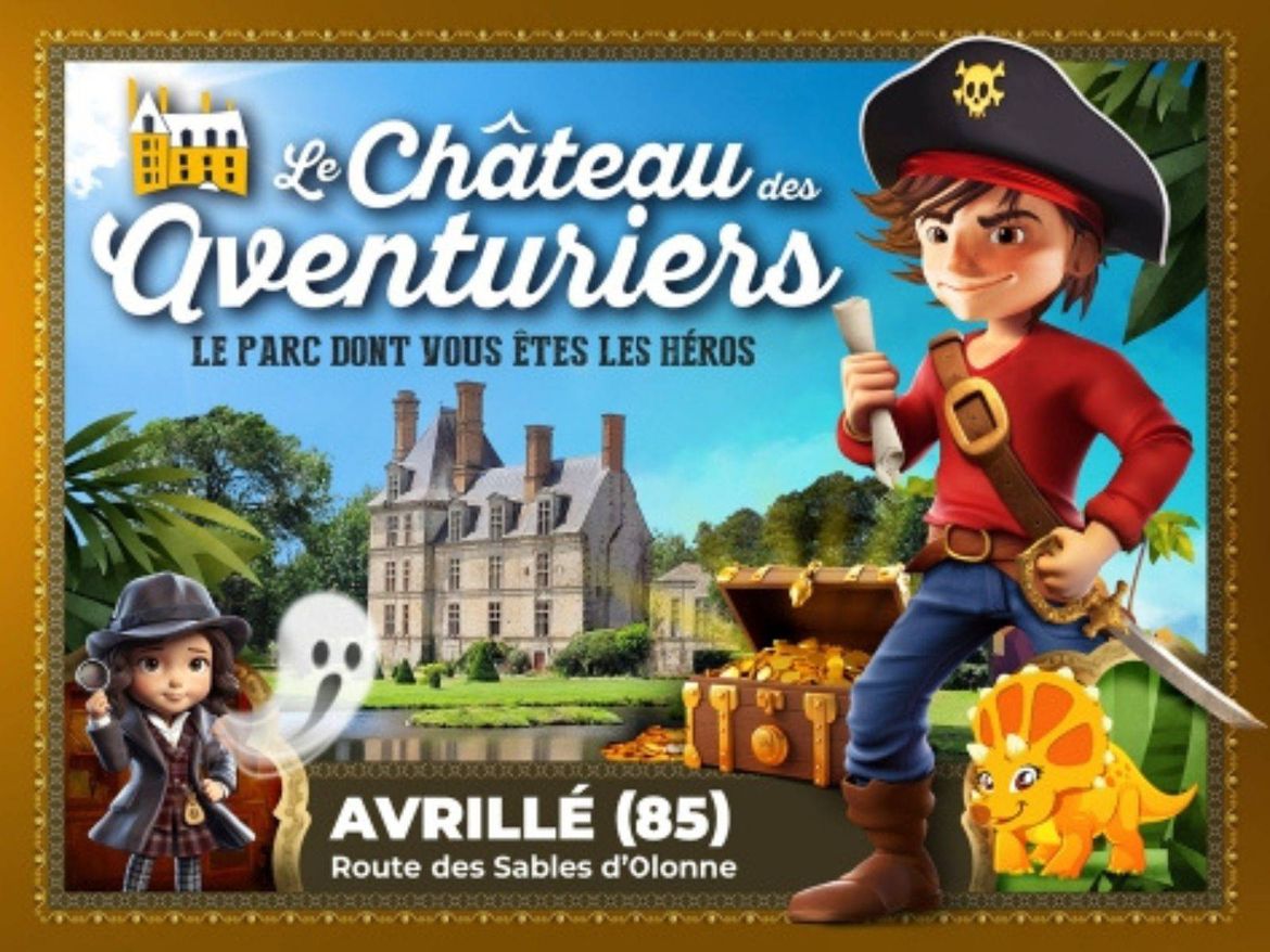 Château des aventuriers visuel Le Pin Parasol Vendée