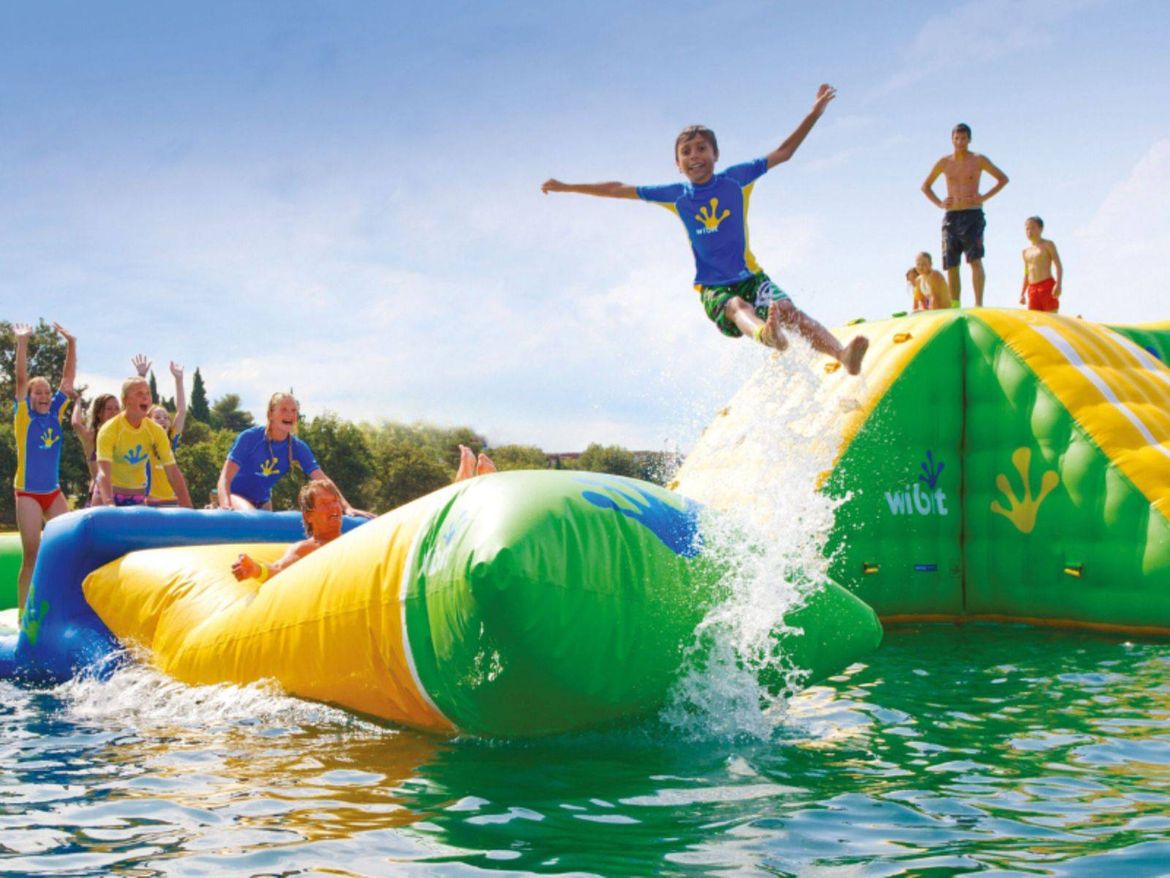 Le Grand Défi Waterpark Enfants Camping Le Pin Parasol Vendée