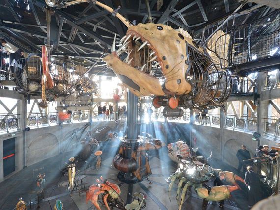 Les Machines de l’île Nantes Le Carrousel des Mondes Marins Camping Le Pin Parasol Vendée