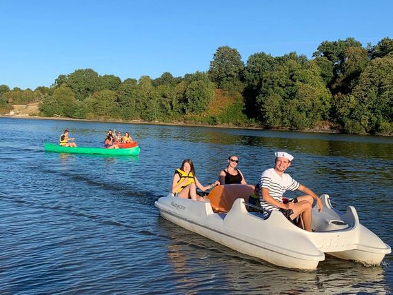 Les Canoës du Jaunay Visite guidée Camping Le Pin Parasol Vednée