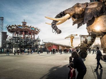 Les Machines de l’île Nantes Parc des chantiers Camping Le Pin Parasol Vendée
